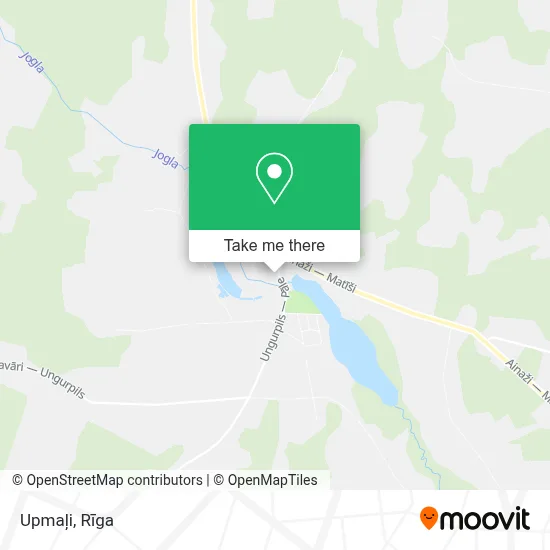 Upmaļi map