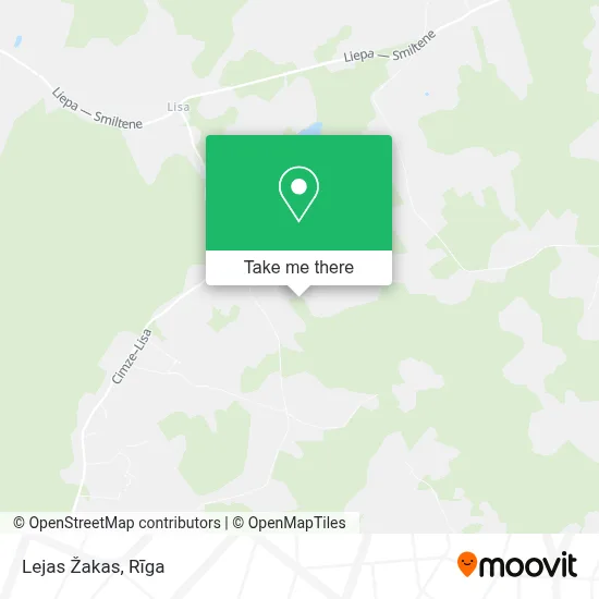 Lejas Žakas map