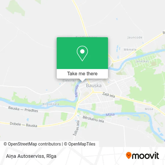 Aiņa Autoserviss map