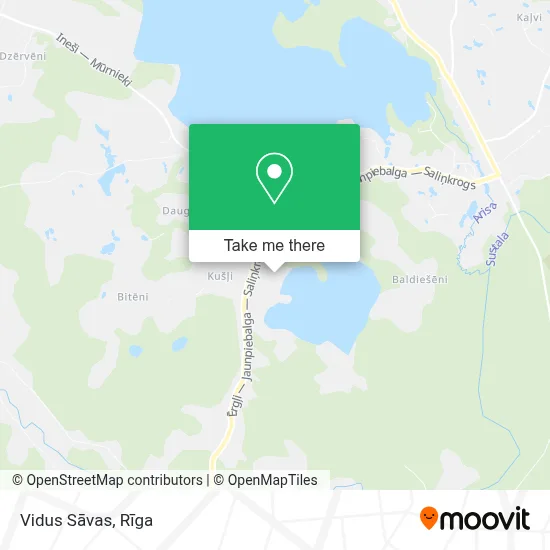 Vidus Sāvas map