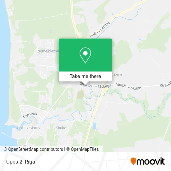 Upes 2 map