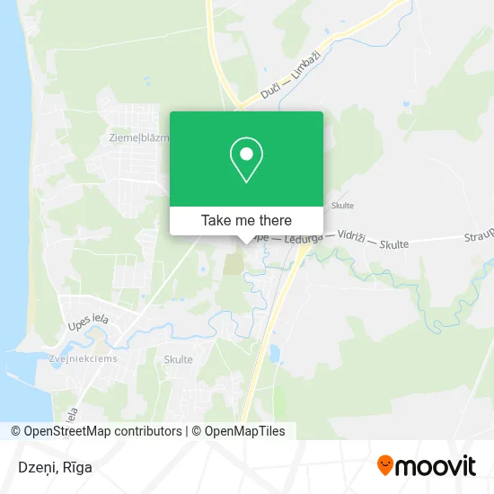 Dzeņi map