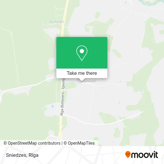 Sniedzes map