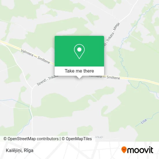 Kalējiņi map