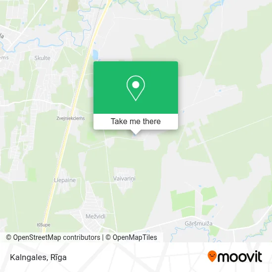 Kalngales map