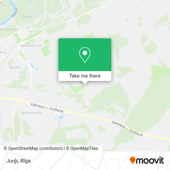 Jurģi map