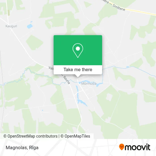 Magnolas map