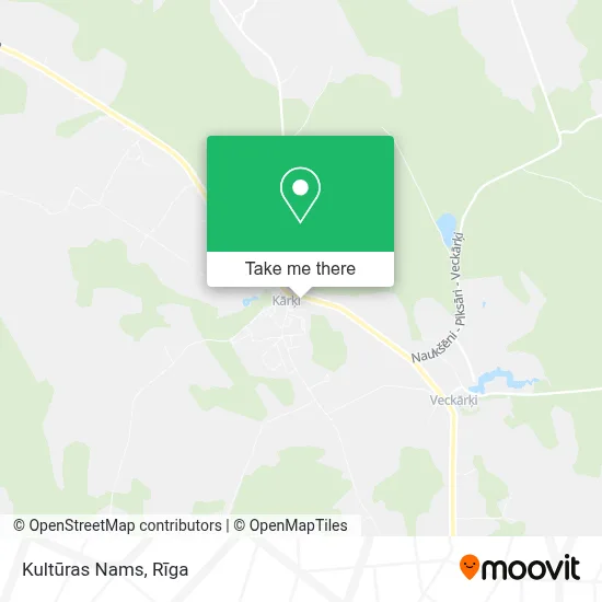 Kultūras Nams map