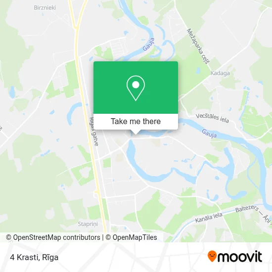 4 Krasti map