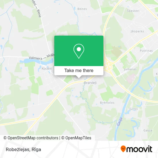Robežlejas map