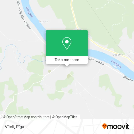 Vītoli map