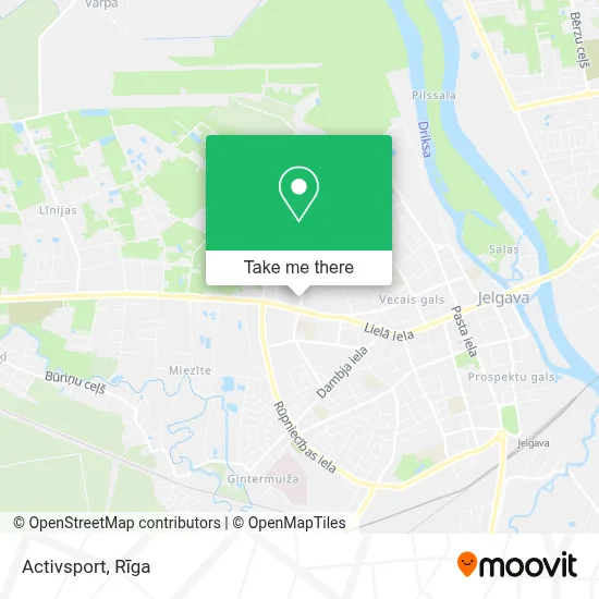Activsport map