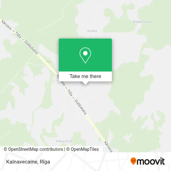 Kalnavecaine map