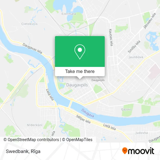 Swedbank map