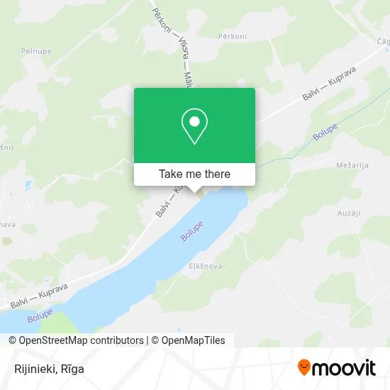 Rijinieki map