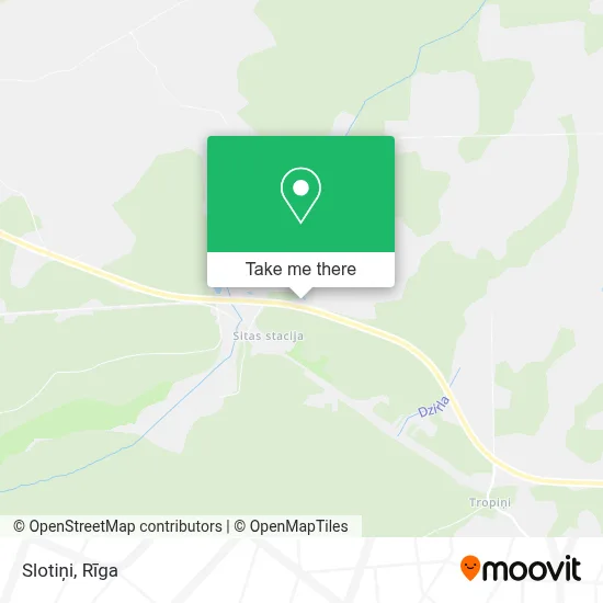 Slotiņi map
