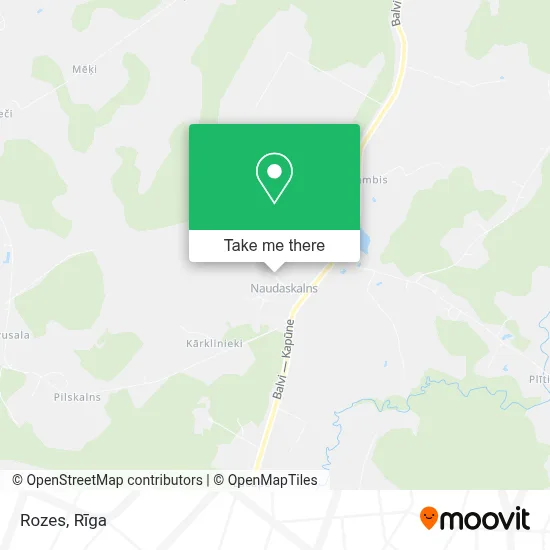 Rozes map