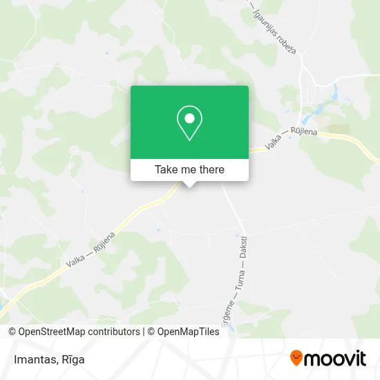 Imantas map
