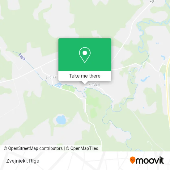 Zvejnieki map