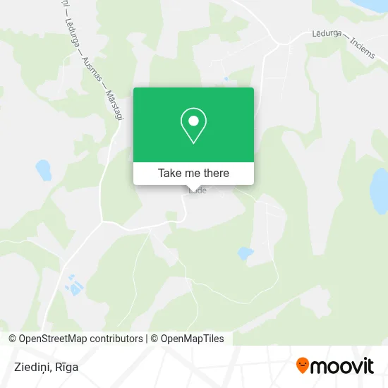 Ziediņi map