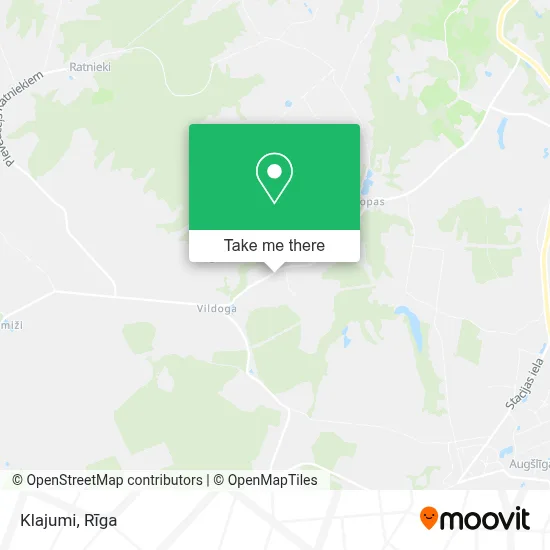 Klajumi map
