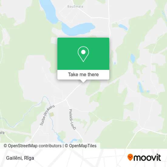 Gailēni map