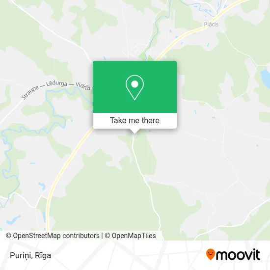Puriņi map