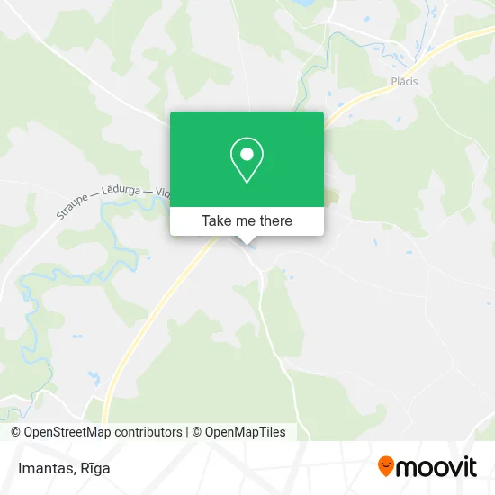 Imantas map