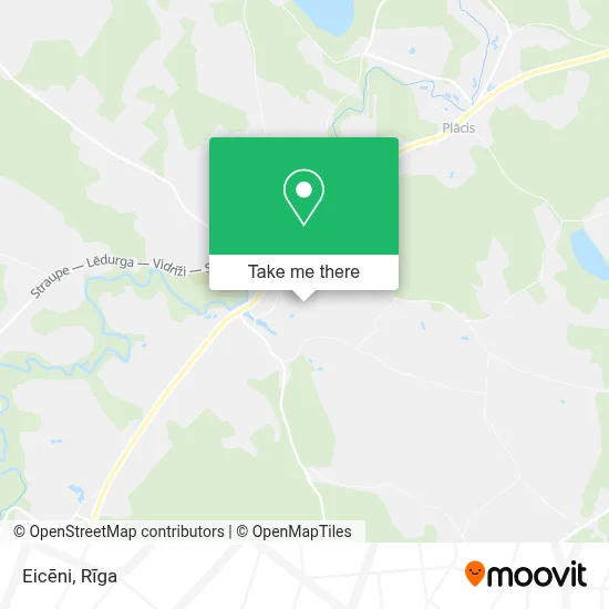 Eicēni map