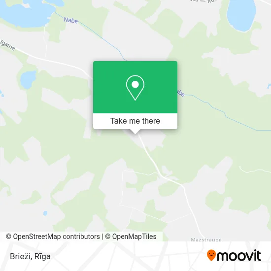 Brieži map