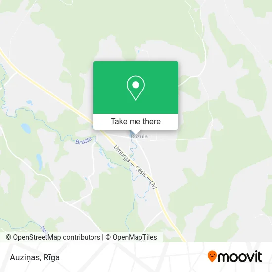 Auziņas map