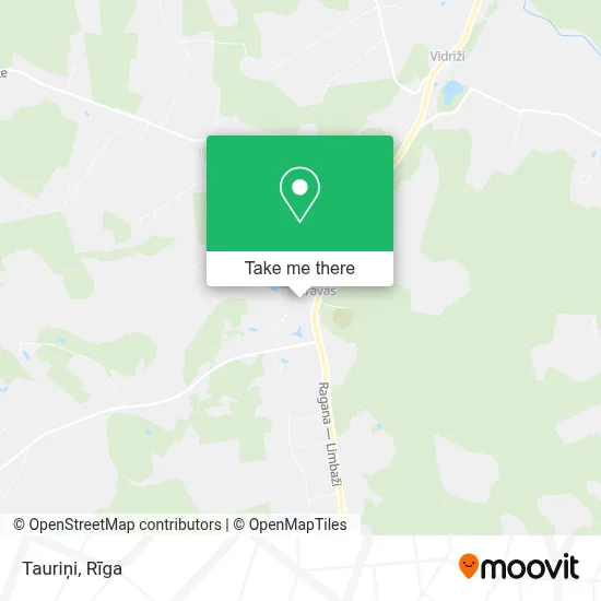 Tauriņi map