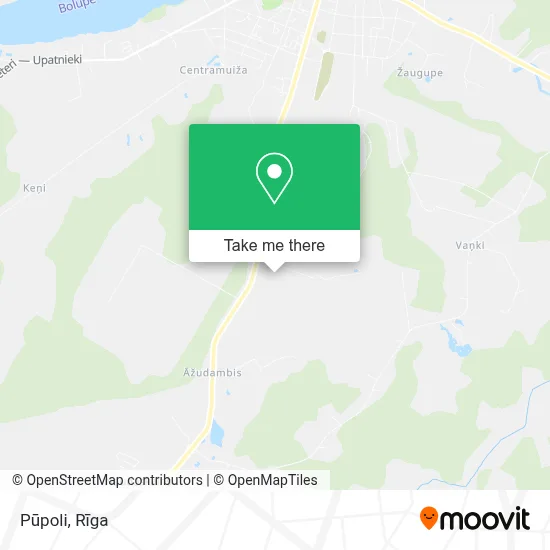 Pūpoli map