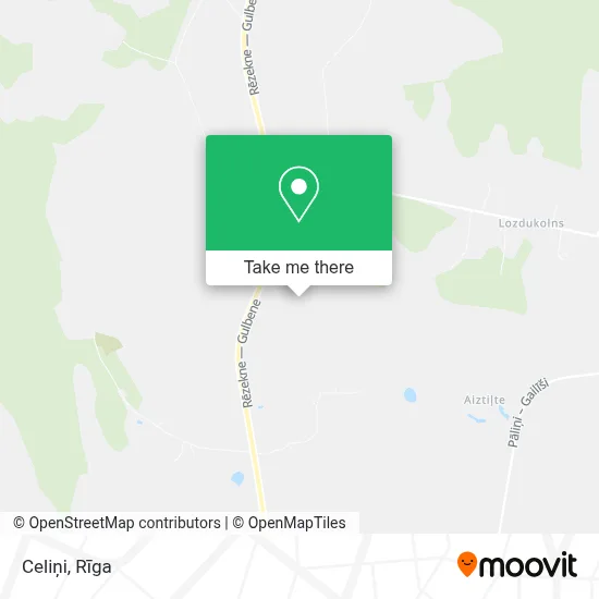 Celiņi map