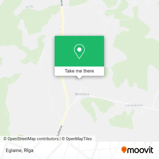 Eglaine map