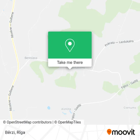 Bērzi map