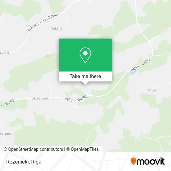 Rozenieki map