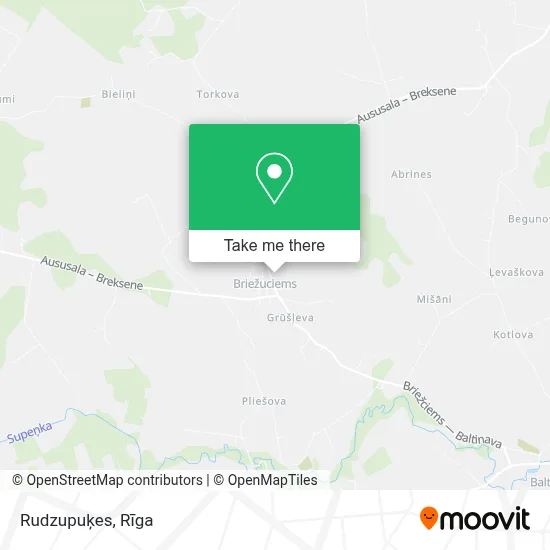Rudzupuķes map