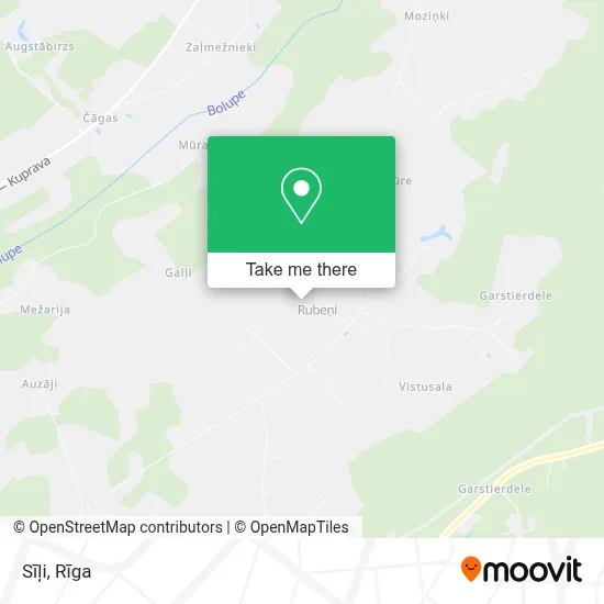 Sīļi map