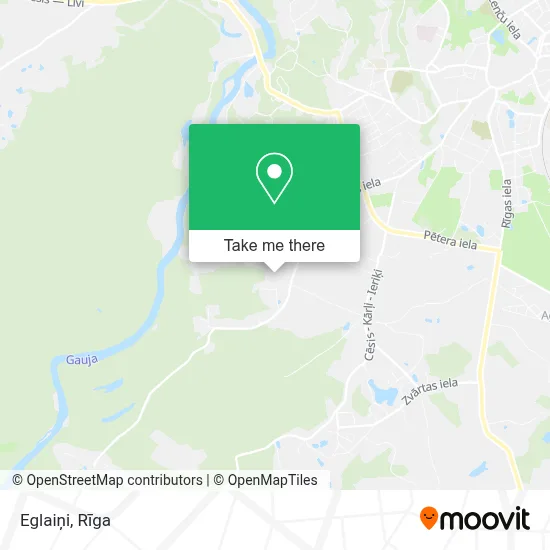 Eglaiņi map