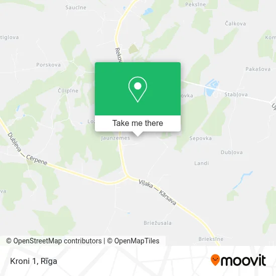 Kroni 1 map
