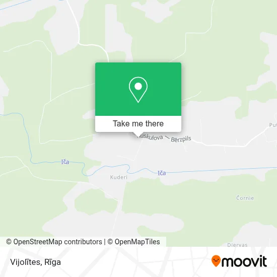 Vijolītes map