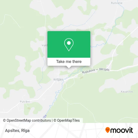 Apsītes map