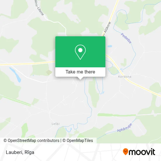 Lauberi map