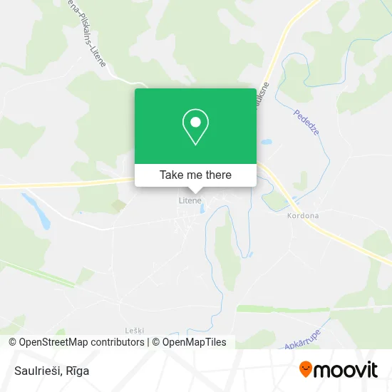 Saulrieši map