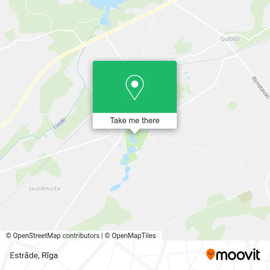 Estrāde map