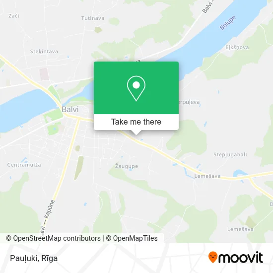 Pauļuki map
