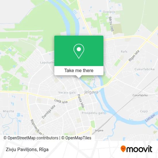 Zivju Paviljons map