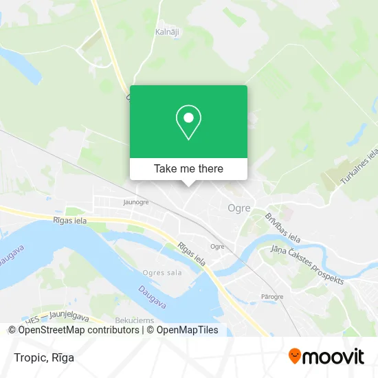 Tropic map