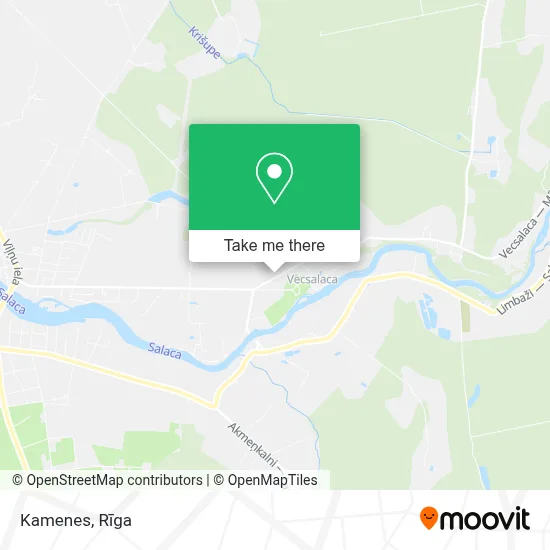 Kamenes map
